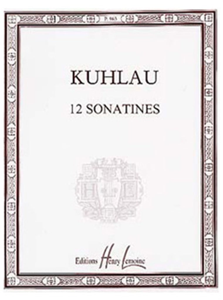Sonatines (12) Op.20-55-59